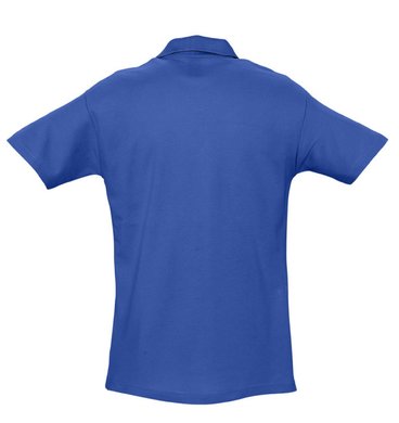 Рубашка поло мужская SPRING 210, ярко-синяя (royal) , арт. 1898.44 - купить в 4kraski.ru