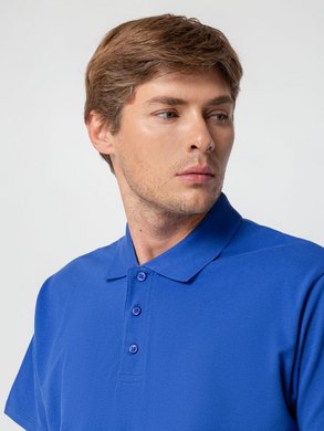 Рубашка поло мужская SPRING 210, ярко-синяя (royal), арт. 1898.44