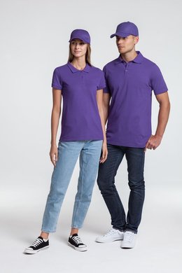 Рубашка поло Virma Light, фиолетовая, арт. 2024.77
