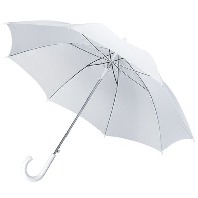 Зонт-трость Unit Promo, белый, арт. 1233.66