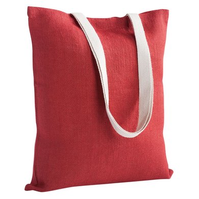 Холщовая сумка на плечо Juhu, красная, арт. 4868.50