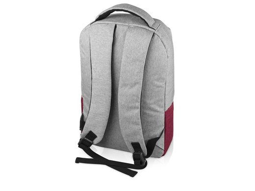 Рюкзак «Fiji» с отделением для ноутбука, серый/красный , арт. 934411 - купить в 4kraski.ru