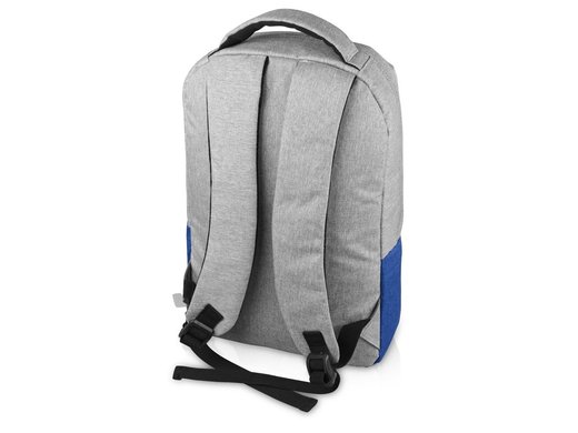 Рюкзак «Fiji» с отделением для ноутбука, серый/синий , арт. 934412 - купить в 4kraski.ru