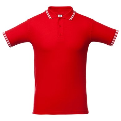 Рубашка поло Virma Stripes, красная, арт. 1253.50