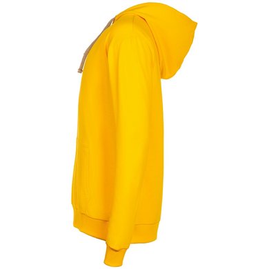Толстовка на молнии с капюшоном Unit Siverga, желтая , арт. 6895.80 - купить в 4kraski.ru