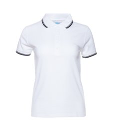 Рубашка поло женская StanTrophyWomen 185 (04BK), белая