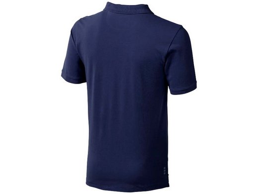 Calgary мужская футболка-поло с коротким рукавом, темно-синий , арт. 3808049 - купить в 4kraski.ru