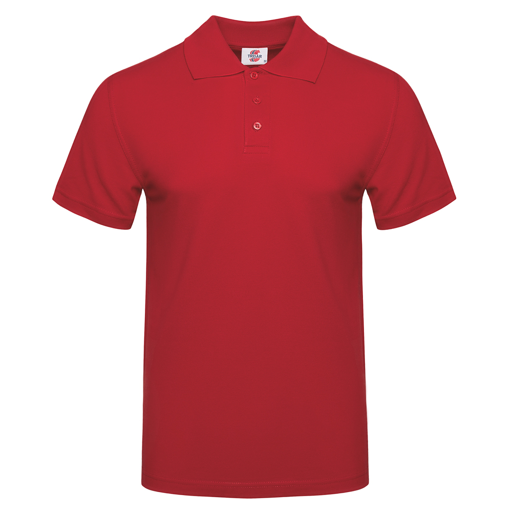 Рубашка поло мужская Trisar 190, красная