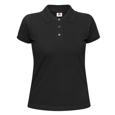 Рубашка поло женская Trisar 190, черная, арт. 207.11