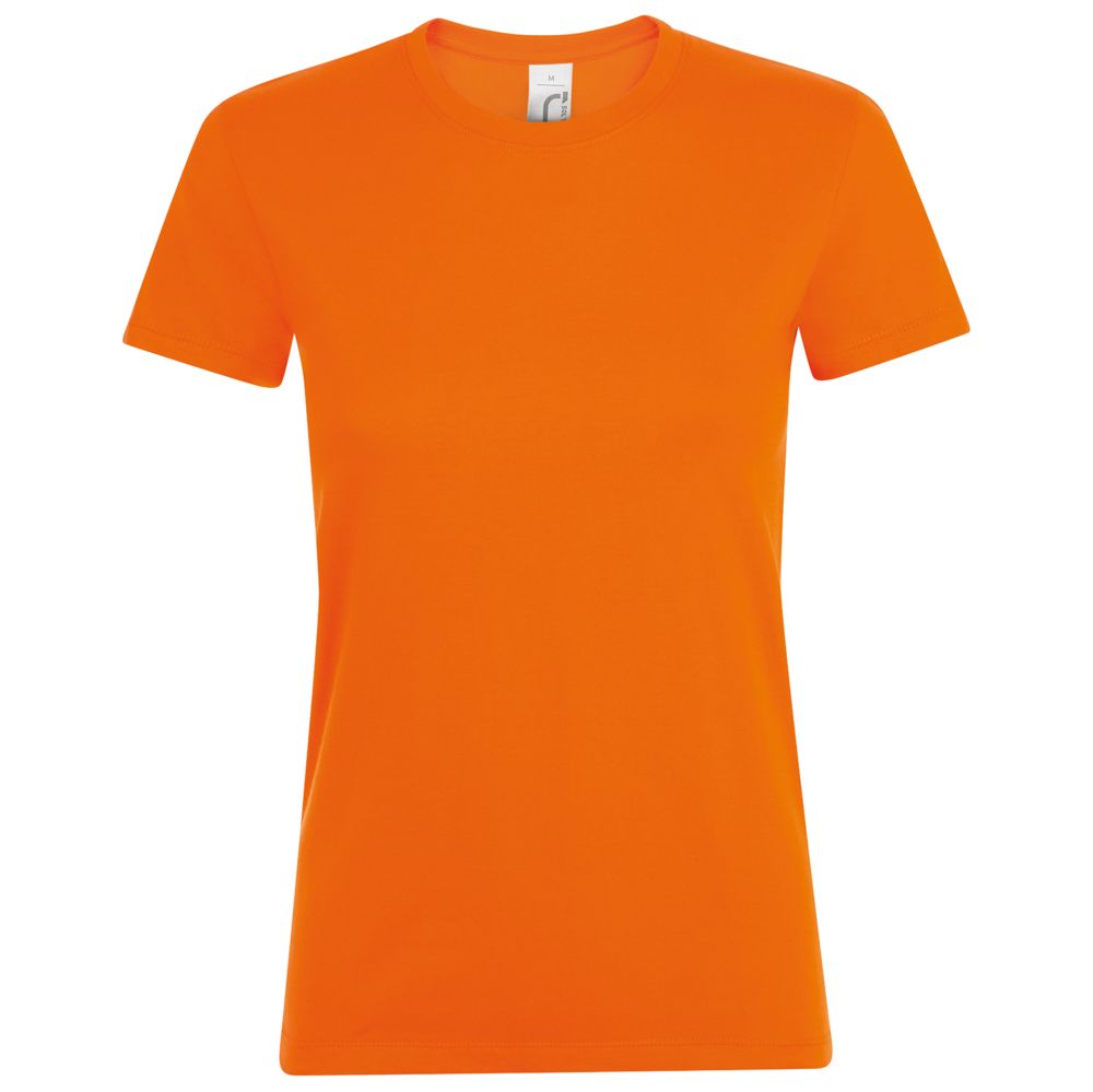 футболка оранжевая женская
