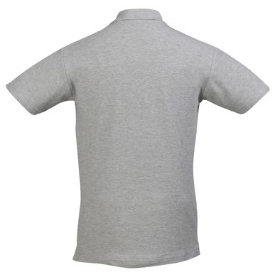 Рубашка поло мужская SPRING 210, серый меланж , арт. 1898.11 - купить в 4kraski.ru