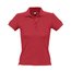 Рубашка поло женская PEOPLE 210, красная