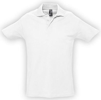 Рубашка поло мужская SPRING 210, белая, арт. 1898.60