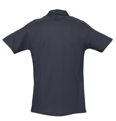 Рубашка поло мужская SPRING 210 темно-синяя (navy) , арт. 1898.40 - купить в 4kraski.ru