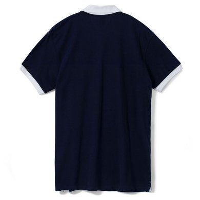 Рубашка поло Prince 190, темно-синяя с белым, арт. 6085.46
