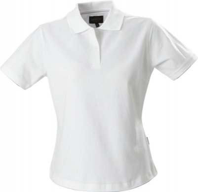 Рубашка поло стретч женская ALBATROSS, белая, арт. 6548.60