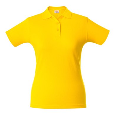 Рубашка поло женская SURF LADY, желтая, арт. 1547.80 - 1200 руб. в 4kraski.ru