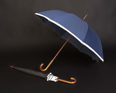 Зонт-трость Unit Reflect, синий, арт. 5682.40