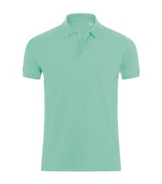 Рубашка поло мужская PHOENIX MEN, зеленая мята