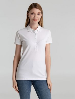 Рубашка поло женская PHOENIX WOMEN, белая, арт. 01709102