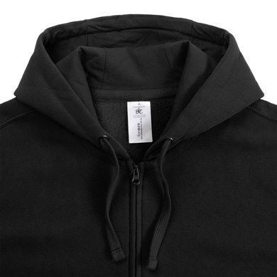 Толстовка мужская Hooded Full Zip черная, арт. WM647002