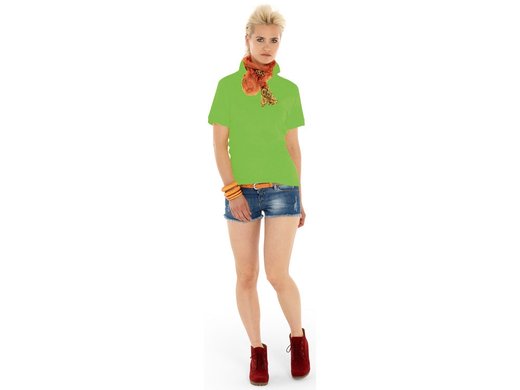 Рубашка поло Boston женская, зеленое яблоко , арт. 3108668 - купить в 4kraski.ru