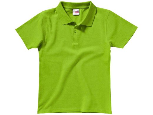 Рубашка поло First детская, зеленое яблоко, арт. 3110168