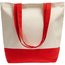 Холщовая сумка Shopaholic, красная - купить в 4kraski.ru