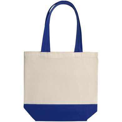 Холщовая сумка Shopaholic, ярко-синяя, арт. 11743.44 - 587 руб. в 4kraski.ru