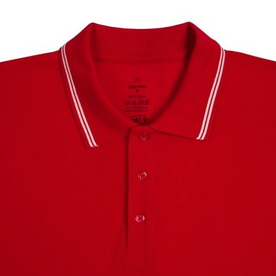 Рубашка поло Virma Stripes, красная, арт. 1253.50