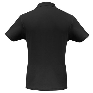 Рубашка поло ID.001 черная , арт. PUI10002 - купить в 4kraski.ru