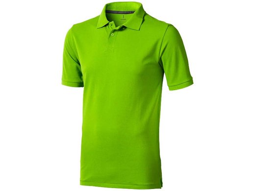 Рубашка поло Calgary мужская, зеленое яблоко , арт. 3808068 - купить в 4kraski.ru