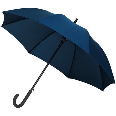 Зонт-трость Magic с проявляющимся цветочным рисунком, темно-синий, арт. 17012.44