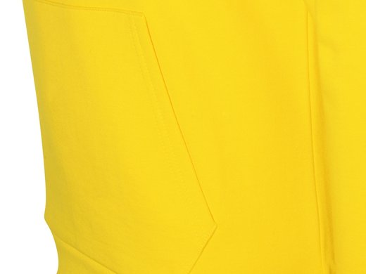 Толстовка унисекс Stream с капюшоном, жёлтый, арт. 171910