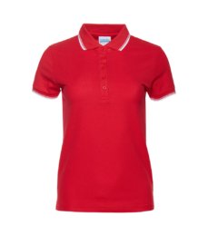 Рубашка поло женская StanTrophyWomen 185 (04BK), красная