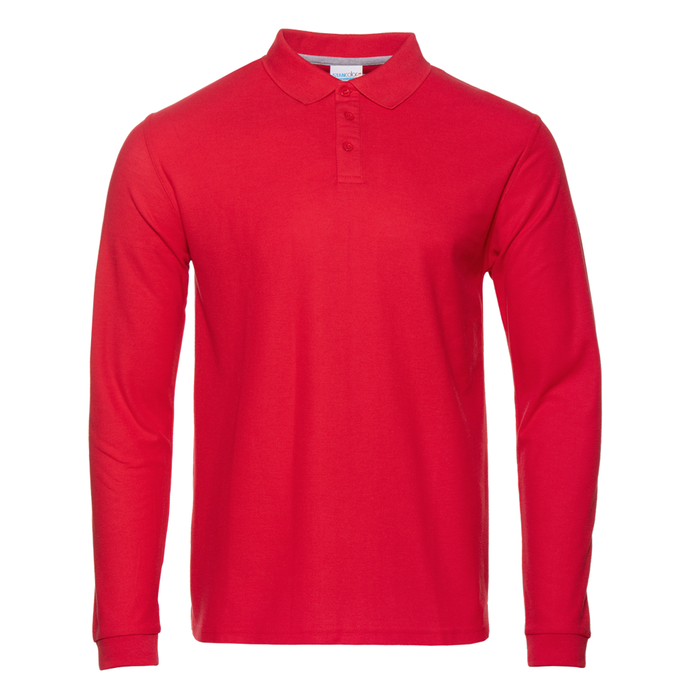 Рубашка поло мужская Рубашка мужская 104S 185, красная