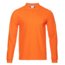Рубашка поло мужская Рубашка мужская 104LS 185, оранжевая